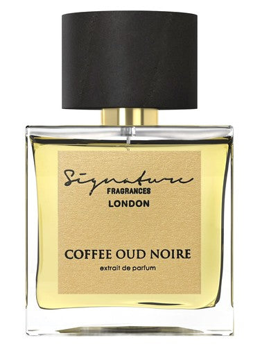 Signature Fragrances Coffee Oud Noire fragrance bottle