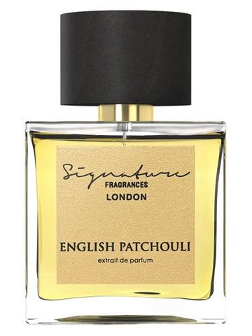 Signature Fragrances English Patchouli fragrance bottle