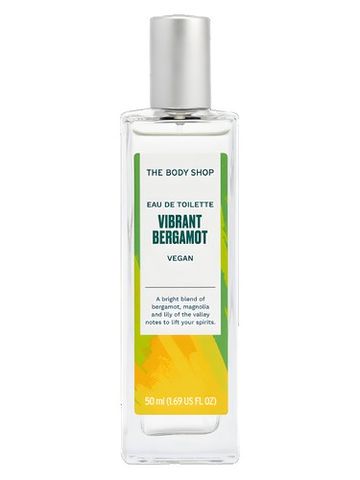 The Body Shop Vibrant Bergamot Eau de Toilette fragrance bottle