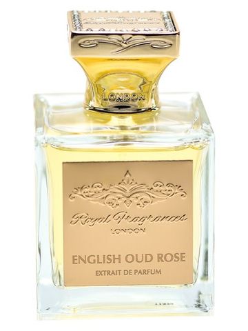 Royal Fragrances London English Oud Rose fragrance bottle
