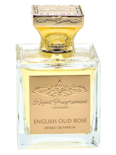 Royal Fragrances London English Oud Rose fragrance bottle