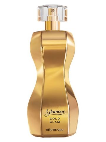O Boticario Glamour Gold Glam fragrance bottle