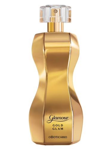 O Boticario Glamour Gold Glam fragrance bottle