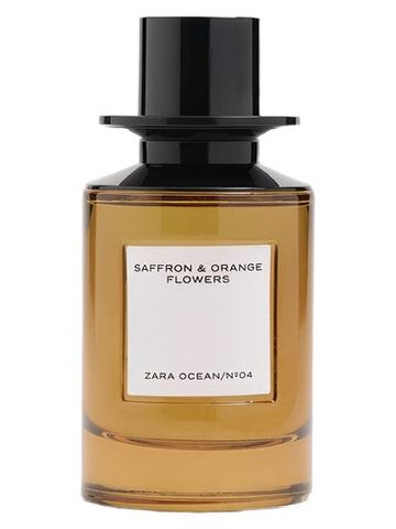 Zara Saffron & Orange Flowers fragrance bottle
