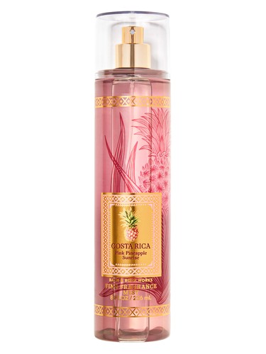 Bath & Body Works Pink Pineapple Sunrise fragrance bottle