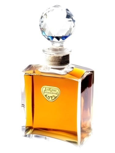 Coty La Rose Jacqueminot fragrance bottle