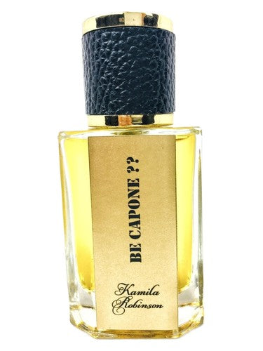 Kamila Robinson Be Capone?? fragrance bottle