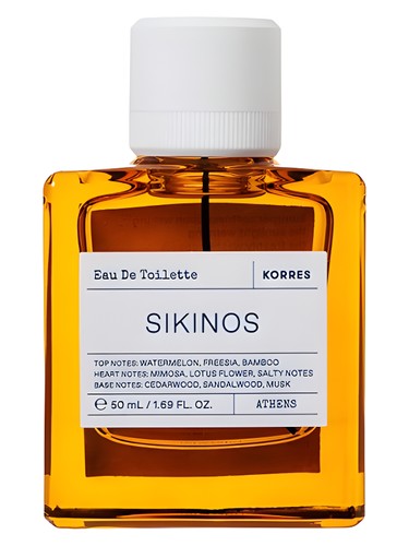Korres Sikinos fragrance bottle