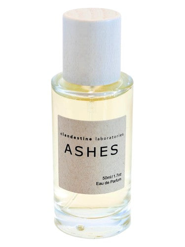Clandestine Laboratories Ashes fragrance bottle