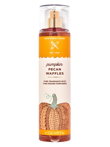 Bath & Body Works Pumpkin Pecan Waffles fragrance bottle