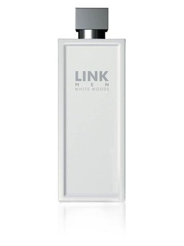LINK White Woods fragrance bottle