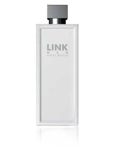 LINK White Woods fragrance bottle