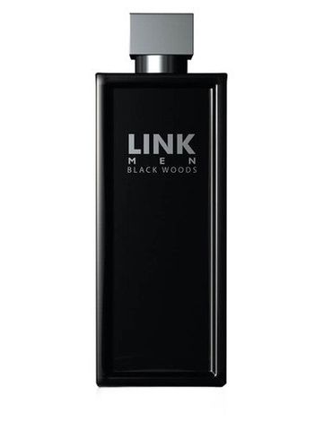 LINK Black Woods fragrance bottle