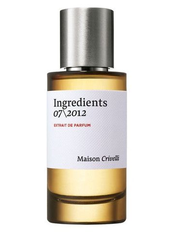 Maison Crivelli Ingredients 07-2012 fragrance bottle