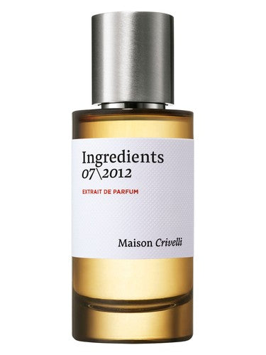 Maison Crivelli Ingredients 07-2012 fragrance bottle