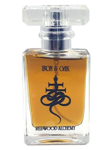 Redwood Alchemy Iron & Oak fragrance bottle