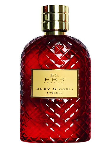EBK Ruby N Vanilla Intense fragrance bottle