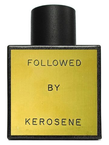 Kerosene Followed fragrance bottle