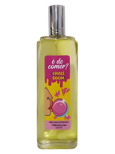 Tiê Perfumes Chiclé Boom fragrance bottle