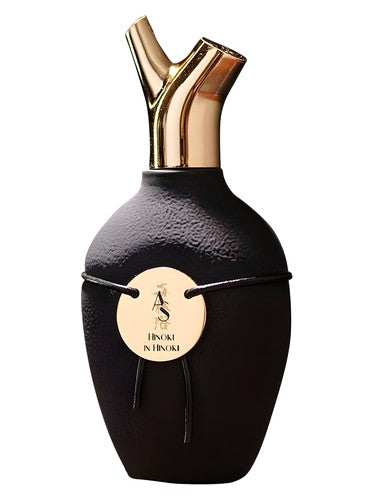 Scents of Wood Hinoki in Hinoki fragrance bottle