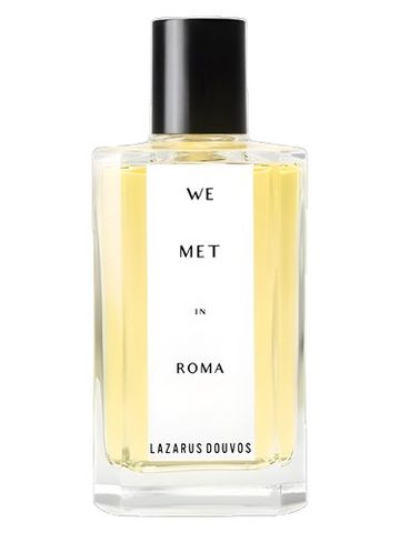 Lazarus Douvos We Met in Roma fragrance bottle