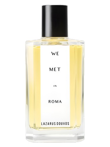 Lazarus Douvos We Met in Roma fragrance bottle