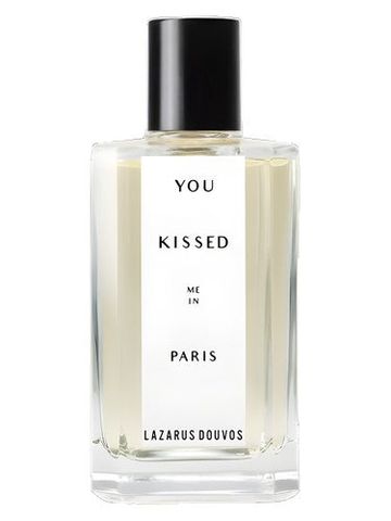 Lazarus Douvos You Kissed Me In Paris fragrance bottle