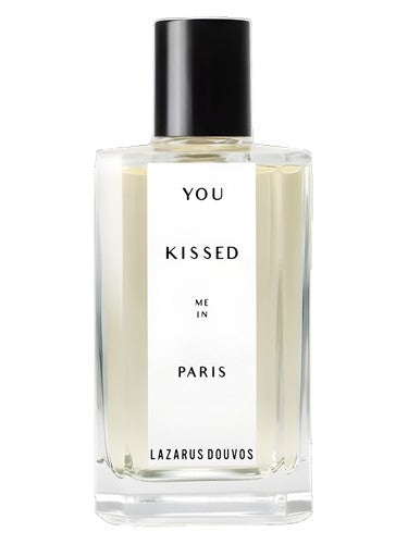Lazarus Douvos You Kissed Me In Paris fragrance bottle