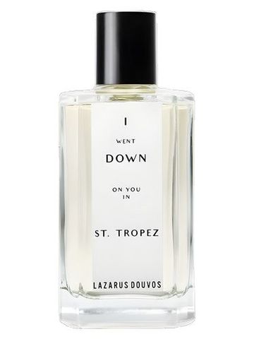 Lazarus Douvos I Went Down On You In St. Tropez fragrance bottle