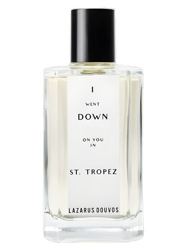 Lazarus Douvos I Went Down On You In St. Tropez fragrance bottle