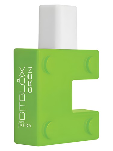 JAFRA Bitblöx Grēn fragrance bottle