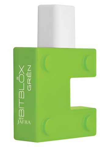JAFRA Bitblöx Grēn fragrance bottle