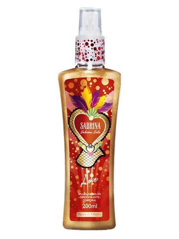 Água de Cheiro Sabrina Sato Love fragrance bottle