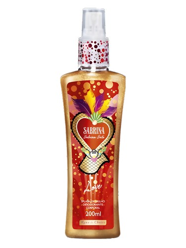 Água de Cheiro Sabrina Sato Love fragrance bottle