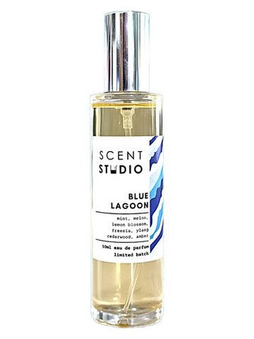 Scent Studio Blue Lagoon fragrance bottle