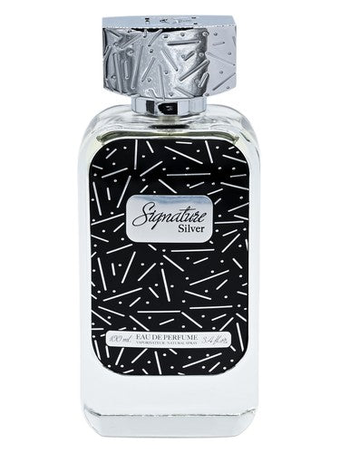 Dkhoon Emirates Signature Silver fragrance bottle