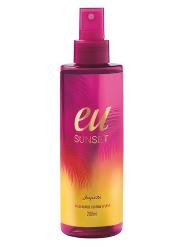Jequiti Eu Sunset fragrance bottle