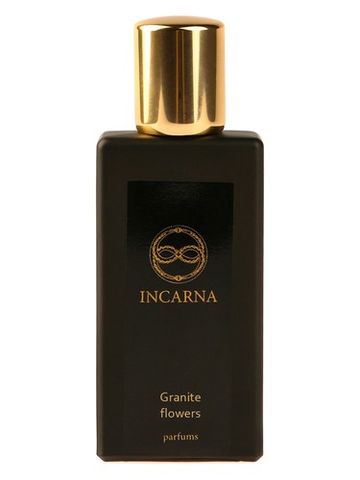 Incarna parfums Granite flowers fragrance bottle
