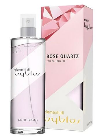 Byblos Rose Quartz fragrance bottle