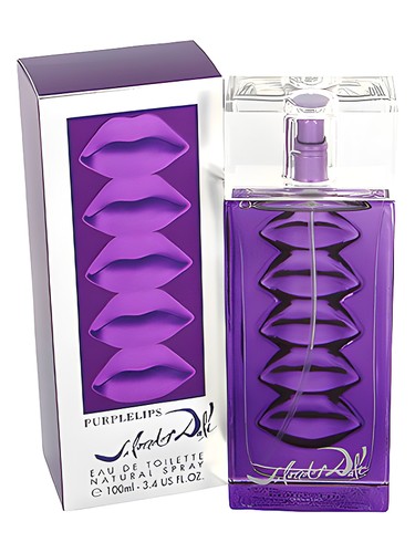 Salvador Dali Purplelips fragrance bottle