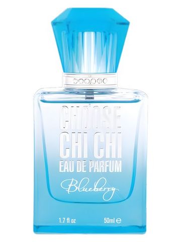 Chi Chi Blueberry fragrance bottle