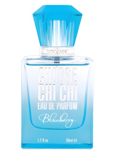Chi Chi Blueberry fragrance bottle