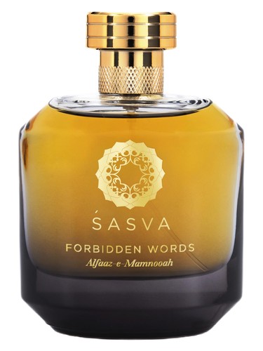Sasva Forbidden Words Alfaaz-e-Mamnooah fragrance bottle
