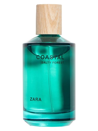 Zara Coastal Salty Forest fragrance bottle