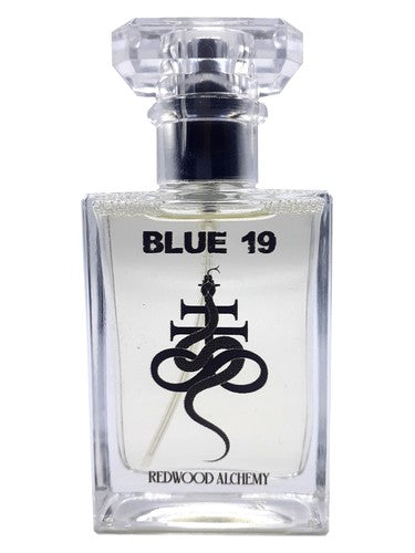 Redwood Alchemy Blue 19 fragrance bottle
