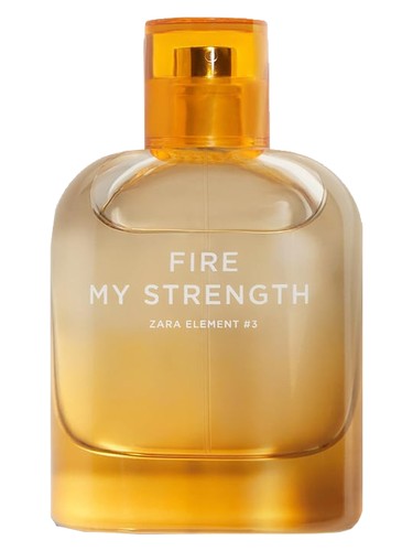 Zara Fire My Strenght fragrance bottle