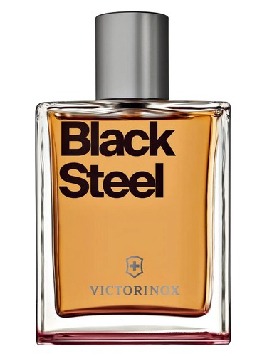 Victorinox Swiss Army Black Steel fragrance bottle