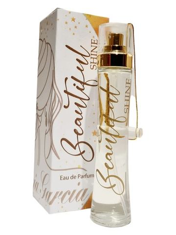 Valeria García Beautiful Shine fragrance bottle