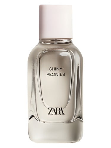 Zara Shiny Peonies fragrance bottle