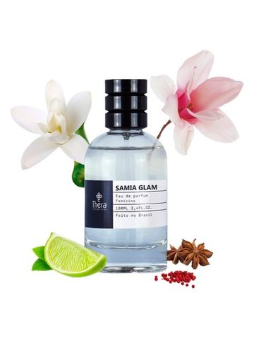 Thera Cosmeticos Samia Glam fragrance bottle